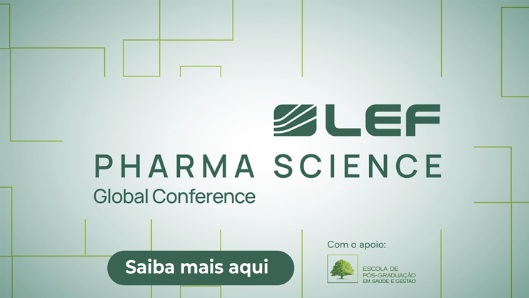 LEF lança a Pharma Science Global Conference em março de 2026